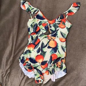 Girls size 12 Mia Joy Vintage inspired swimsuit
